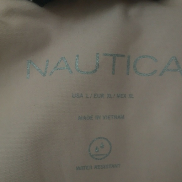 Nautica Water resistant Coat Polyester NEW Large - Picture 7 of 8